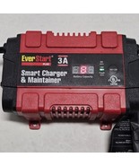 Everstart 3A Smart Charger and Maintainer 6811A With Clamps Good Condition - $28.70