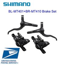 Shimano Deore BL-MT401 BR-MT410 2 Piston Disc Hydraulic Brake Set MTB - €93,72 EUR