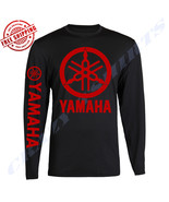 RED YAMAHA RACING BLACK LONG SLEEVE TEE YZF R1 R6 YFZ BANSHEE - £14.54 GBP