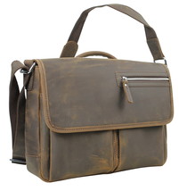 Vagarant Traveler 14 in. Casual Messenger Laptop Bag with Top Lift Handle LM44VD - $169.00