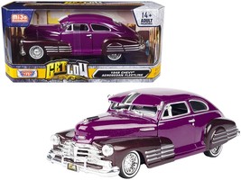 1948 Chevrolet Aerosedan Fleetside Lowrider Purple Metallic and Dark Purple - $49.95