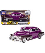 1948 Chevrolet Aerosedan Fleetside Lowrider Purple Metallic and Dark Purple - $49.95