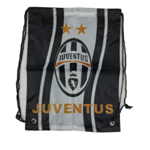 Juventus Gym Bag Cinch Football Soccer Athletic Drawstring New - $10.72