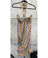 ALEXIS Multicolor Knit Halter &quot;Azores&quot; Mini Dress Sz XL $396 NWT - €195,06 EUR