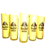 5 x 1970s Gaffel Kolsch Cologne Koln Colonia Gold German Beer Glasses - €42,79 EUR