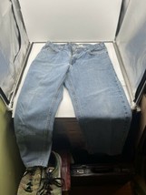 Vintage 1990&#39;s Levi 562 Loose Fit Denim Blue Jeans 36 x 29 Husky Made In USA - £30.95 GBP