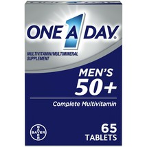 One A Day Men&#39;s 50+ Multivitamin Tablets, Multivitamins for Men, 65 Ct.. - $29.69
