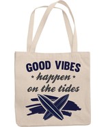 Make Your Mark Design Good Vibes on the Tides. Funny Surfing Reusable To... - $29.66 CAD