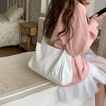 Fouieux Cute Pink  Bags Women Soft Leather Ladies Tote Purse Large Handbags Casu - £60.93 GBP