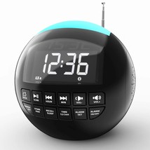 Clock Radio, Bluetooth Alarm Clock, Dual Alarm Clock With Usb Charger, 7... - $28.49