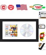 Modern 6.5x12 Album Cover Frame - Tabletop &amp; Wall Display - Brooklyn Col... - $20.78