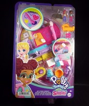 Polly Pocket Art Studio compact starring Shani 12 pop n swap pcs NEW - £24.94 GBP