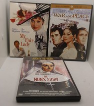 3 Dvd lot Audrey Hepburn. Read Description. Read Description.  - $7.92