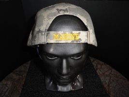 USMC Camo Baseball Cap and Alum Nickel Chrome Plated Ashtray 7" Diameter NEW image 9