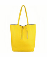 Modarno Shopper Bag a spalla in pelle con doppio manico, Shopper Large c... - $102.67 CAD+