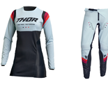 Thor MX Black Light Mint Pulse Rev Dirt Bike Racing Womens Gear Jersey +... - $99.90