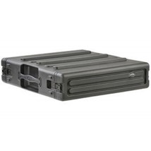 SKB 1SKB-R2U 2U rSeries Portable Shallow Rack Case for Audio System Devices - $204.99