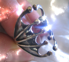 Haunted Ring Dragon Wings Blessing To Bansh &amp; Defy All Evil Secret Ooak Magick - £7,600.09 GBP