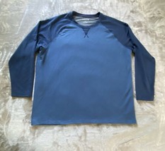 Orvis Lightweight Sweatshirt Classic Collection Pullover  Adult 2XL Blue Stretch - £10.57 GBP