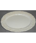 Metlox ANTIQUE GRAPE PATTERN 14 1/4&quot; Oval Serving Platter MADE IN CALIFO... - $545.56 MXN