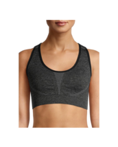 Avia Women&#39;s Sports Bra Active Fashion Low Support Grey Heather Color Size Small - £9.23 GBP