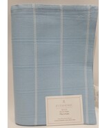 Everhome Set Of 4 Woven Stripes Placemats, Blue Size 13&quot; x 19&quot; - $17.81