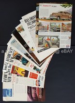 LOT 1937-73 antique vintage 22pc PLYMOUTH MAGAZINE ADS automobile car VA... - £53.58 GBP