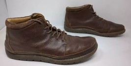 Born Nigel Chukka Leather Ankle Boot Men&#39;s Size 13 M Dark Brown Combo H4... - $38.80