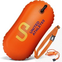 Inflatable Highly Visible Light Swim Safety Buoy for Open Water Swimming and Tri - £41.40 GBP