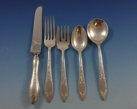 Lady Claire by Stieff Sterling Silver Flatware Set For 8 Service 43 pieces - £2,326.77 GBP