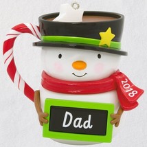 Hallmark Ornament 2018 - Dad Snowman Mug - £9.45 GBP