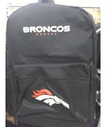 NFL 2025 NWT LICENSED Denver Broncos Backpack School Bag Book Laptop 18 ... - $423.54 MXN
