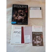 Jeu De Société Activision Stratégie Shanghai IBM PC Tandy Disque Floppy Boîte - $51.97