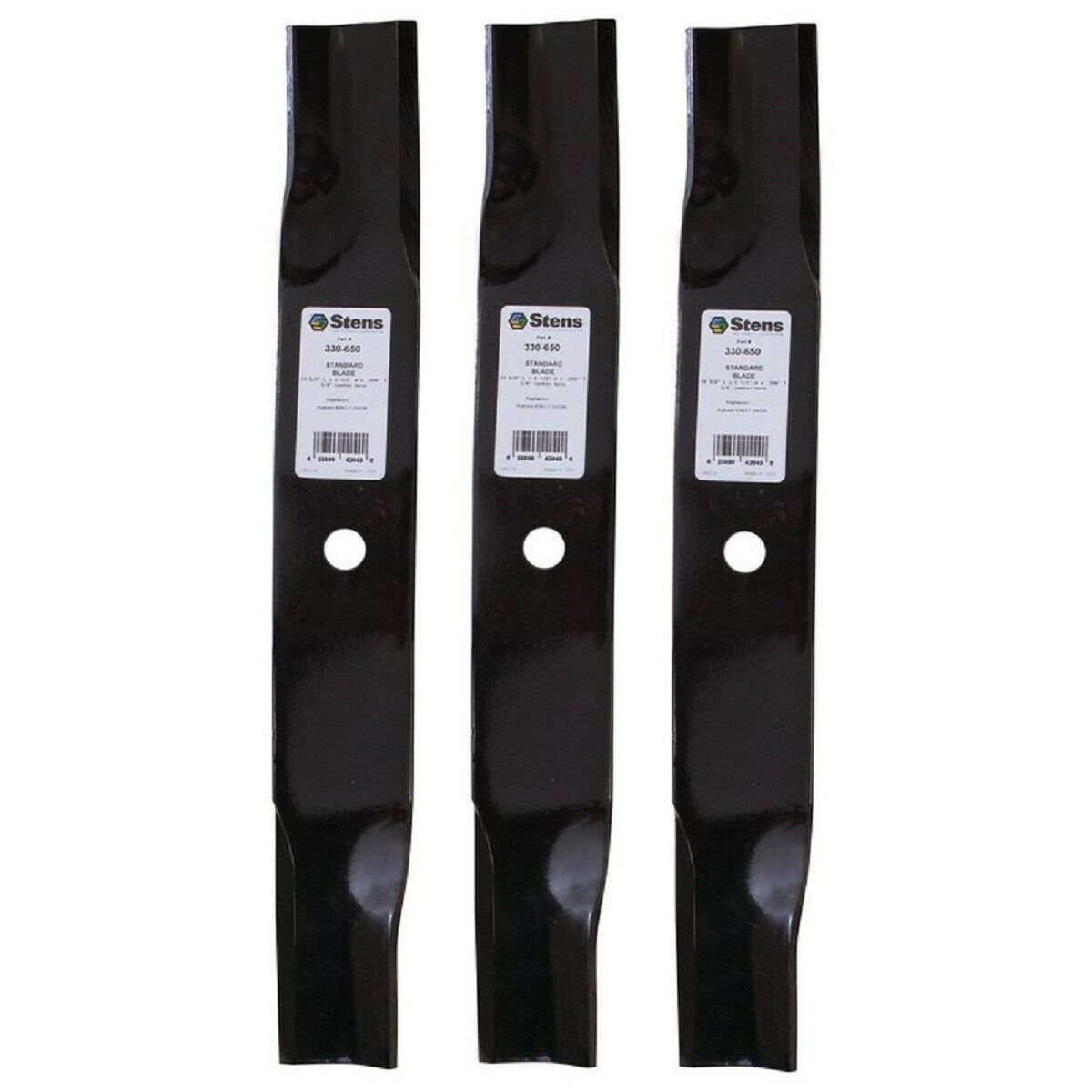 3 Pk Blades for Kubota Mower 54" K5617-34330 K561734330 H30T 2G127 GR2100 ZG - $48.97