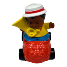 Fisher Price Little People Michael Holding Tuba Horn Instrument and Bear... - $9.90