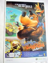 2008 Color Ad Banjo-Kazooie Nuts &amp; Bolts Video Game - £6.40 GBP