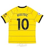CHRISTIAN PULISIC Autographed 2021-22 Chelsea FC #10 Authentic Jersey PA... - £417.33 GBP