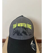 The North Face Mudder Mesh Trucker Hat Embroidered Bear Logo Gray/Black - €24,03 EUR