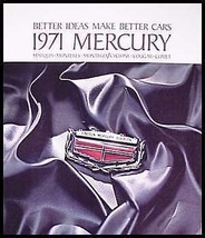 1971 Mercury Prestige Brochure Cougar Cyclone HUGE - £13.95 GBP