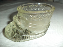 Baby Glass Bootie Candle Holder - $12.99