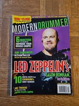 Modern Drummer Magazine Jason Bonham Led Zeppelin en couverture du numéro... - £9.52 GBP