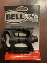 Bell Kicks 350 Universal Bike Pedal Set Fits 1/2&quot;- 9/16&quot; Black - $12.86