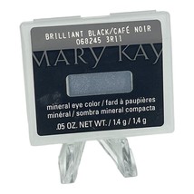New In Package Mary Kay Mineral Eye Color Brilliant Black Full Size - $6.72