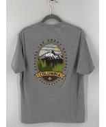 Columbia Mens T Shirt Size XL Gray Mountain Explore Graphic Short Sleeve... - $455.36 MXN