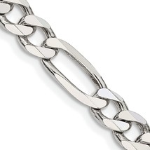 Sterling Silver Figaro Link Bracelet 9&quot; - £63.88 GBP