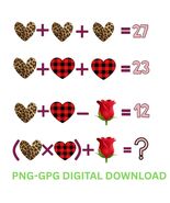 Math Teacher Valentine’s Day Cute Math Love Tee Perfect Gift Teachers Classroom  - $5.95