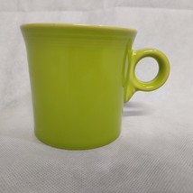 Fiestaware Lemongrass Green Coffee Mug 3 1/2&quot; Cup Fiesta Homer Laughlin - £14.92 GBP