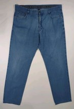 Ermenegildo Zegna Blue Jeans Mens Lightweight Measured 40x35.5 Straight ... - $31.44