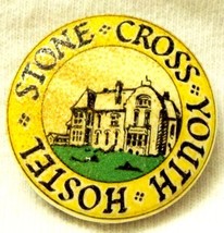 Vintage Stone Cross Youth Hostel Association Pin England - £2.24 GBP