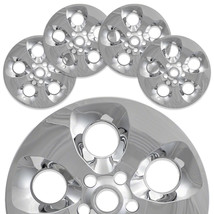 For 2013-2018 Jeep Wrangler Sahara 18&quot; Wheel Chrome ClipOn Skin Rim Cove... - £39.30 GBP